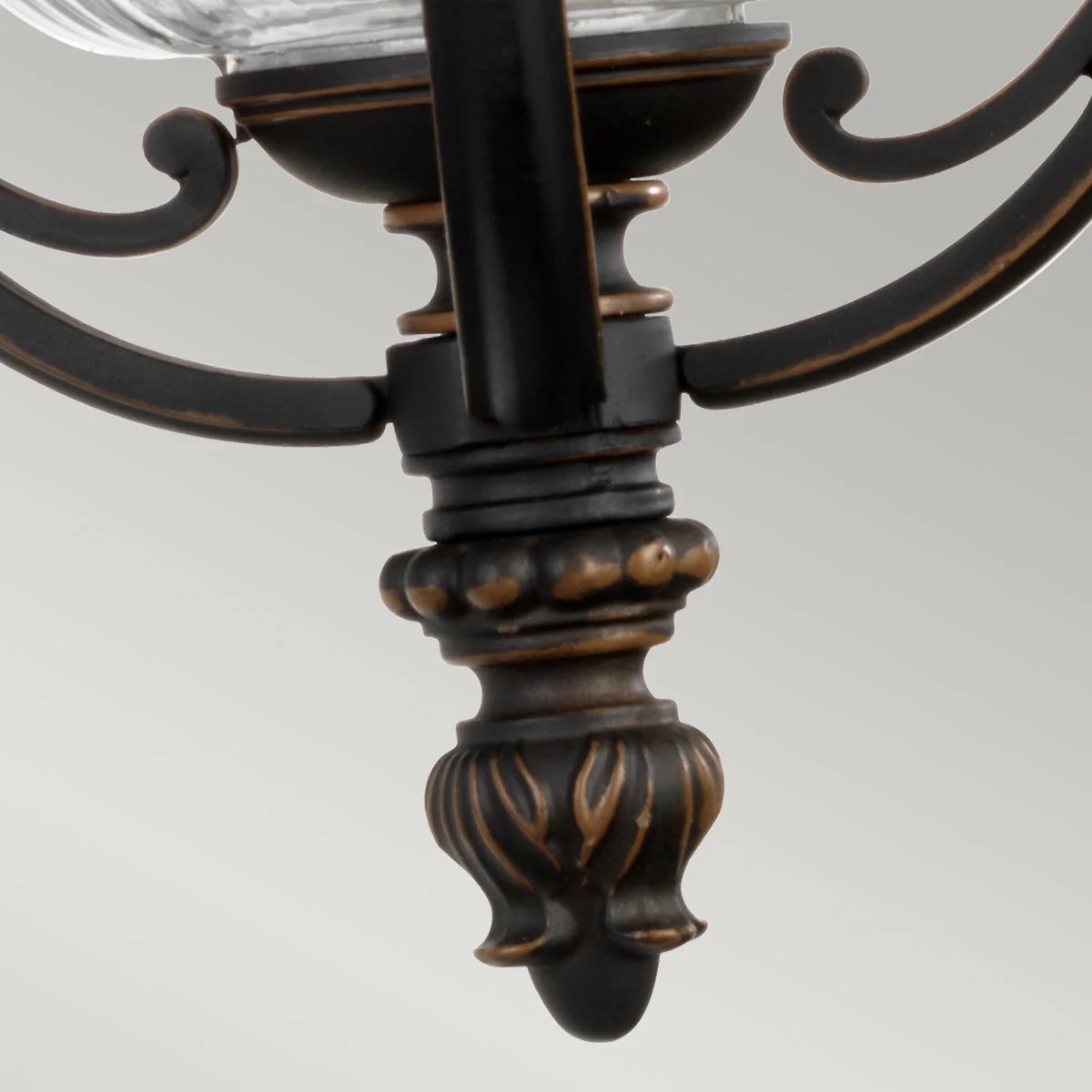 Luverne Small/Medium Wall Lantern - Rubbed Bronze Finish - Image 12