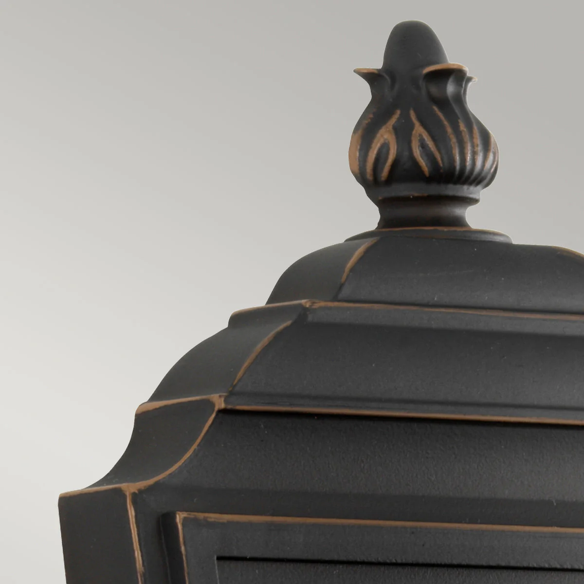 Luverne Small/Medium Wall Lantern - Rubbed Bronze Finish - Image 3