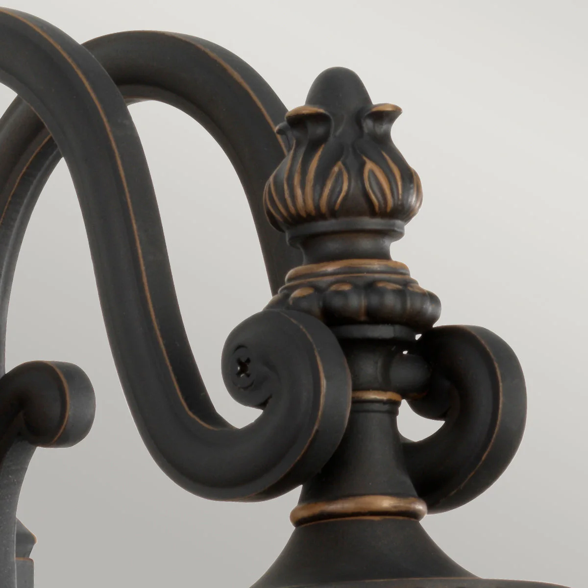 Luverne Small/Medium Wall Lantern - Rubbed Bronze Finish - Image 8