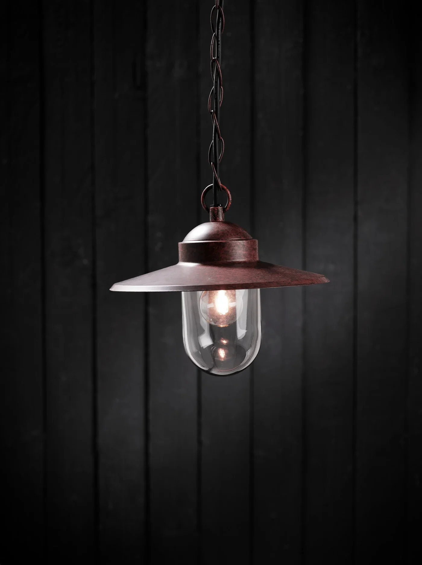 Luxembourg Outdoor Pendant- Rusty Finish - Image 7