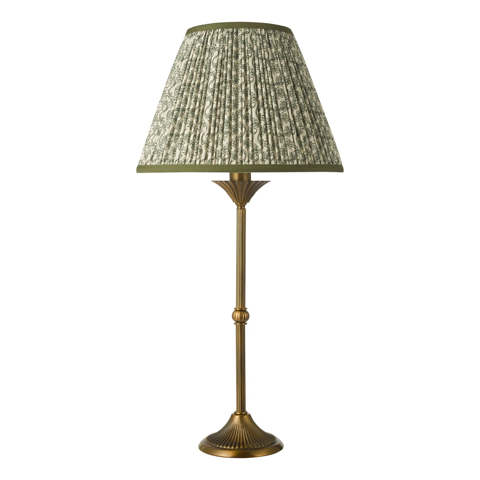 Lydian Table Lamp-  Antique Bronze With Shade - Image 2