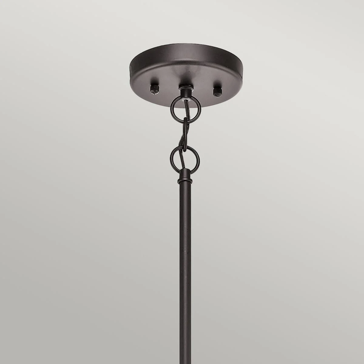 Lyndon 5 Light Outdoor Chandelier - Architectural Bronze IP44 E27 - Image 3