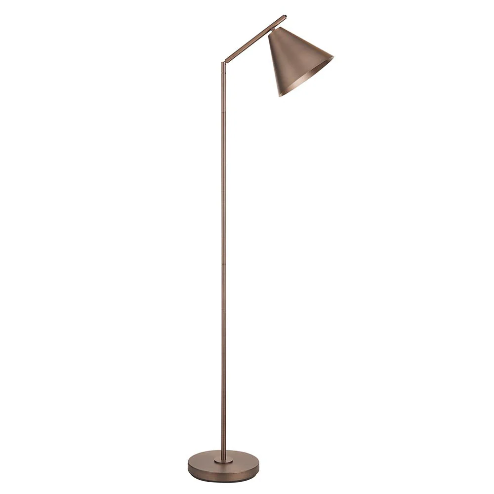 Lyra Task Floor Lamp -Antique Brass/Antique Bronze Finish E27 - Image 17
