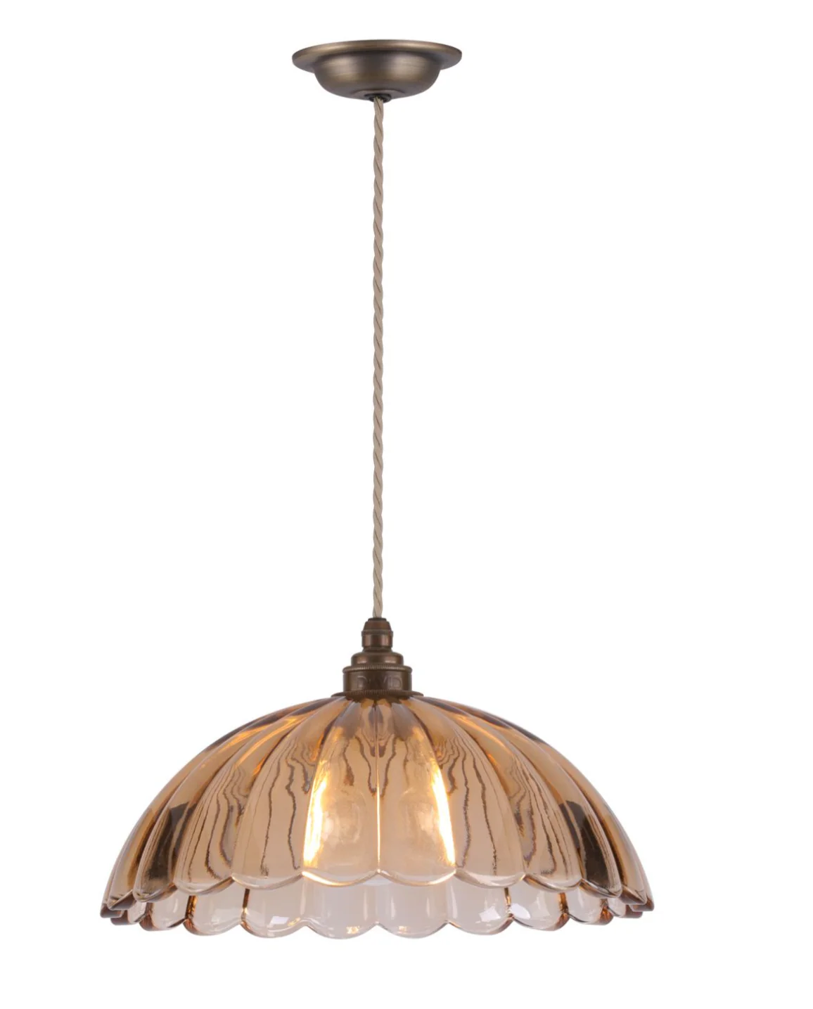 Mabel Pendant Light- Various Glass Finishes - Image 4