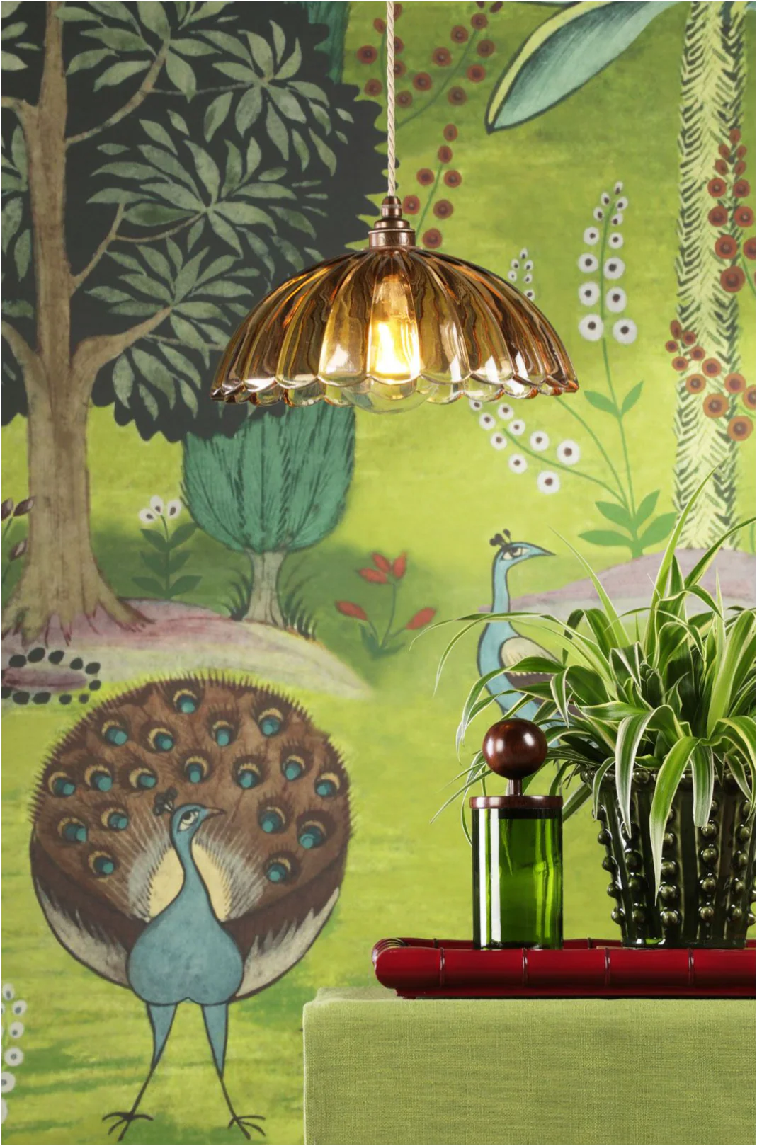 Mabel Pendant Light- Various Glass Finishes - Image 9