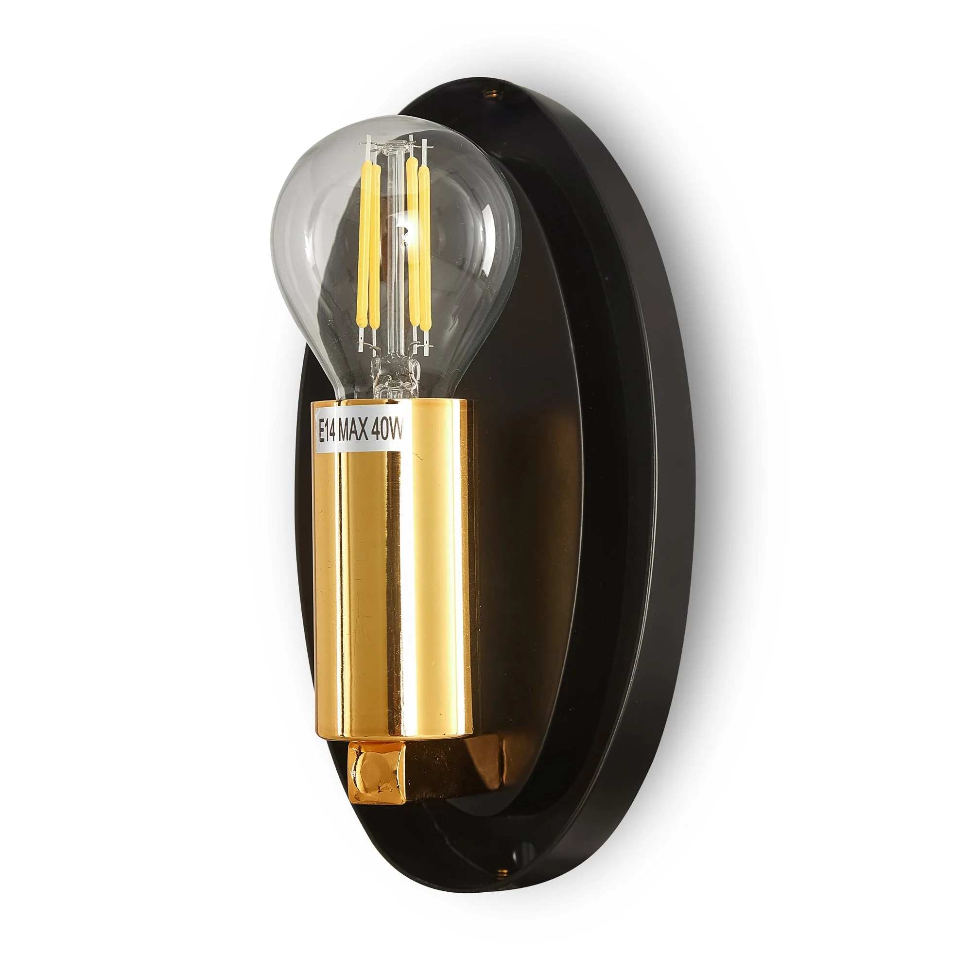 Mabell Wall Light Copper/Chrome/Gold - Finish - Image 9