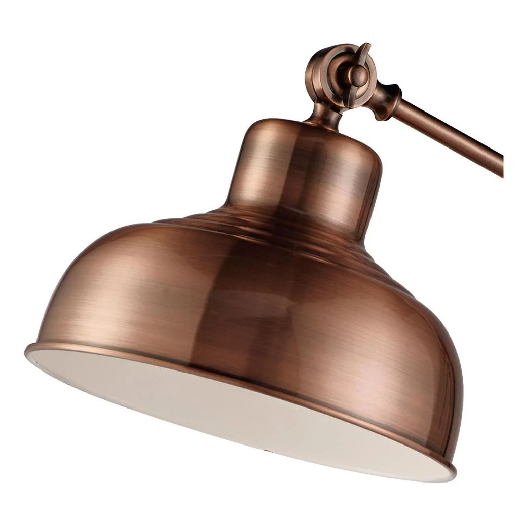 Macbeth Floor Lamp - Antique Copper Metal E27 - Image 2