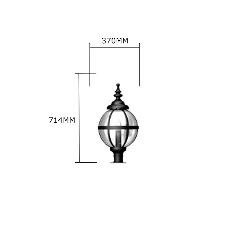 Macleod 1Lt Narrow Pier Light - Cast Iron - Image 11