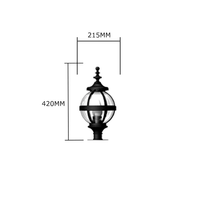 Macleod 1Lt Narrow Pier Light - Cast Iron - Image 8