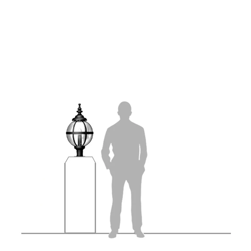 Macleod 1Lt Narrow Pier Light - Cast Iron - Image 9