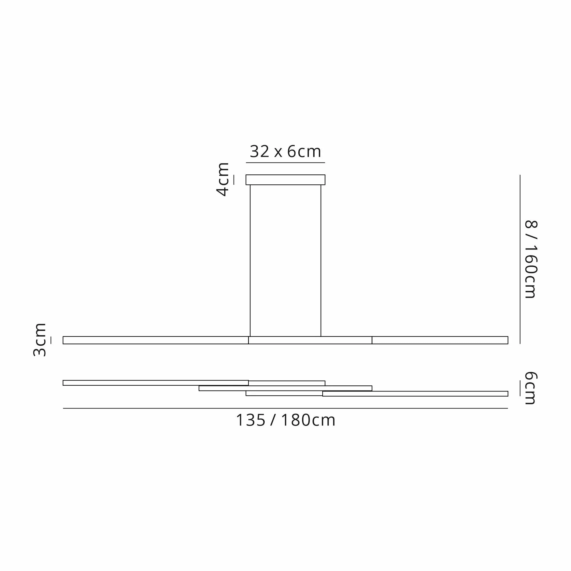 Macy Kitchen Linear LED Light- Black/ White Finishes - Image 10