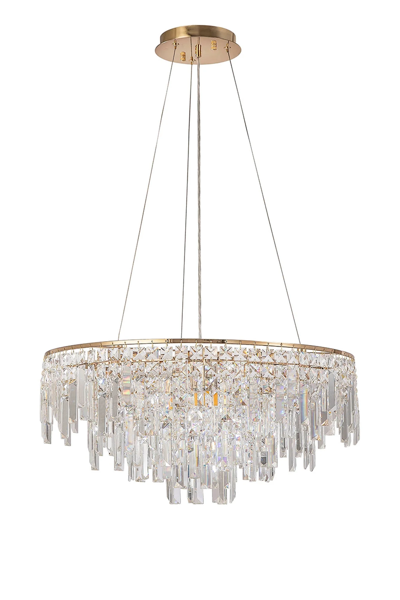 Maddison 2/6/8Lt Crystal Pendant - Various Size - Image 11