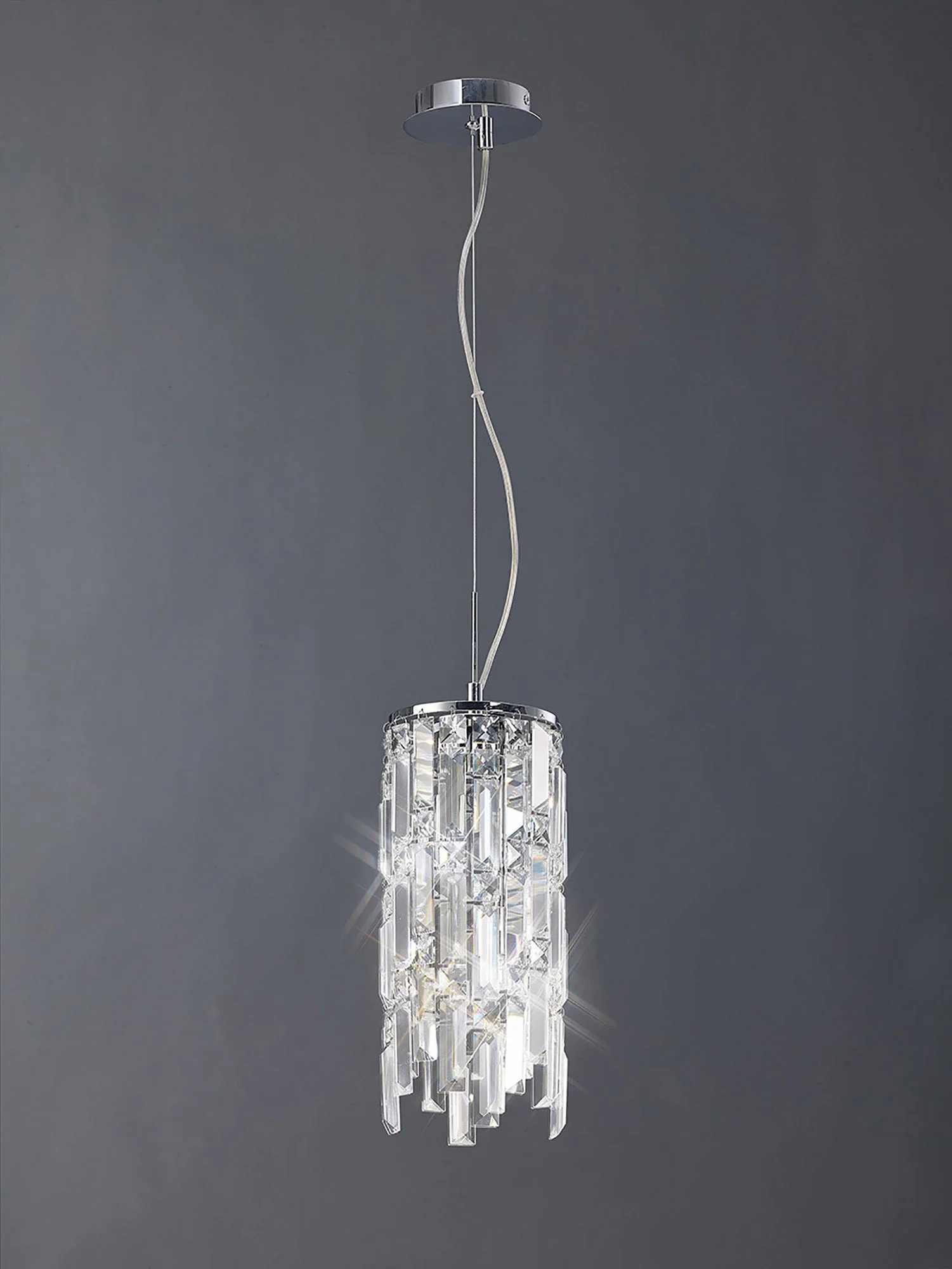 Maddison 2/6/8Lt Crystal Pendant - Various Size - Image 3