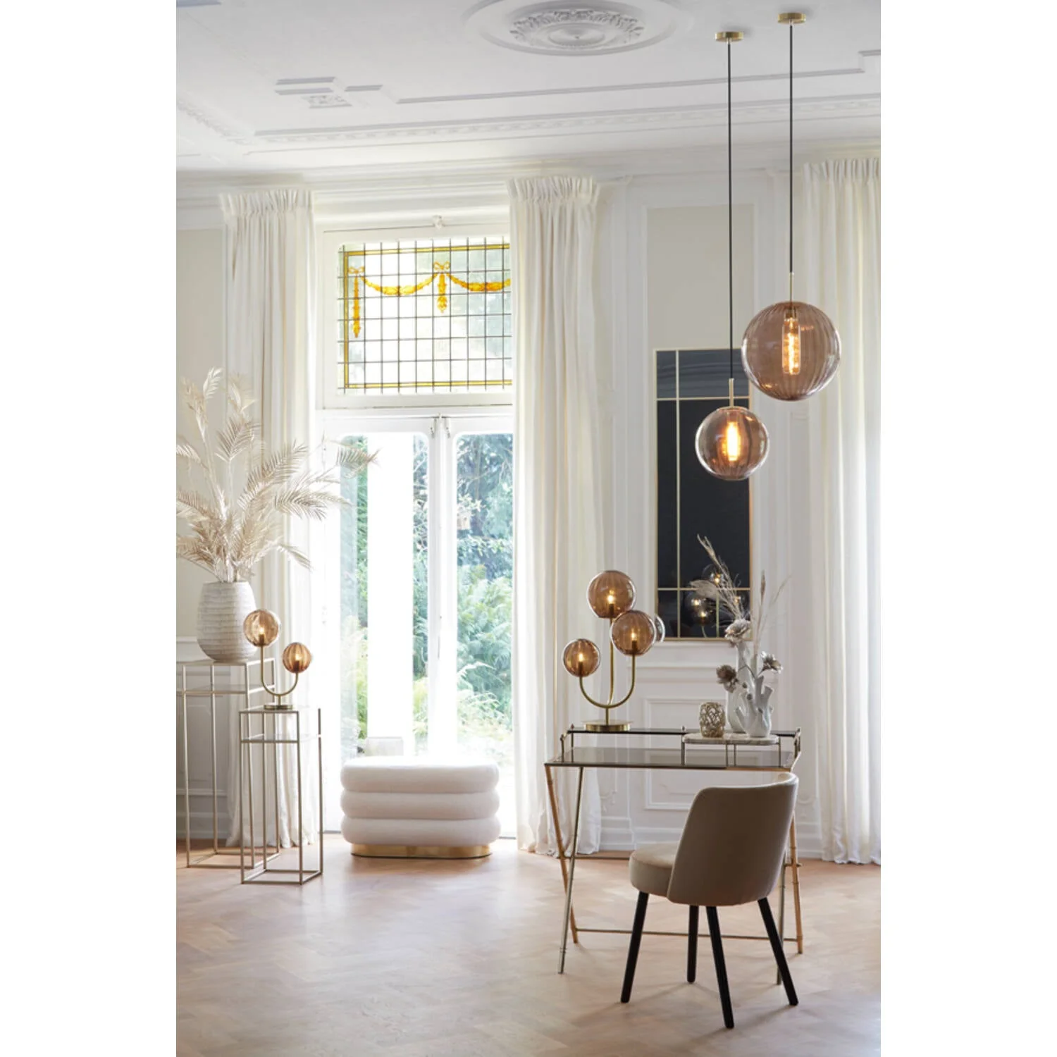 Magdala Hanging Pendant - Various Sizes & Colours - Image 6