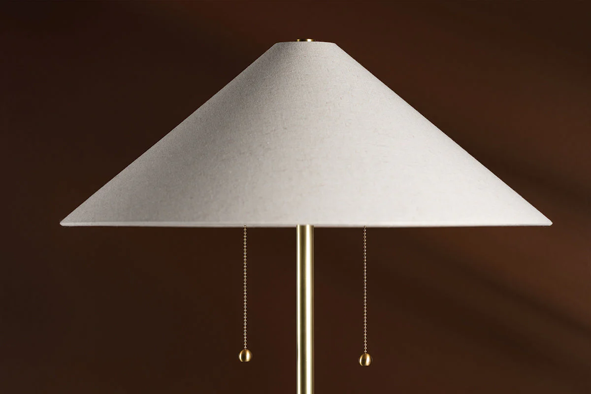 Maia 1Lt Table Lamp - Brass - Image 3