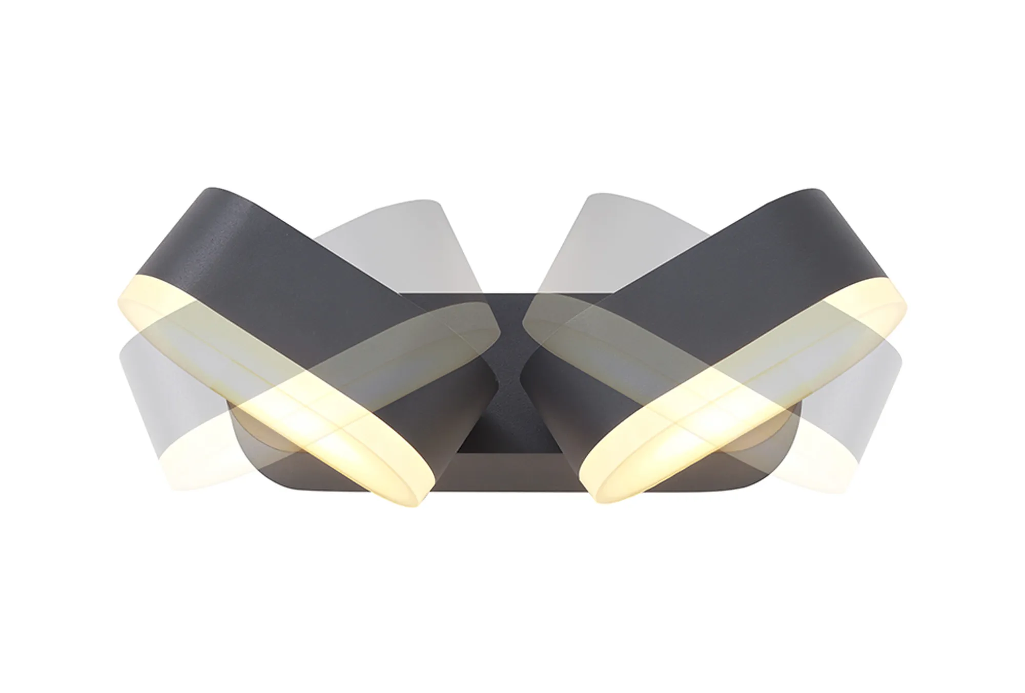 Maine 1/2 Light Adjustable Wall Lamp- Anthracite - Image 10