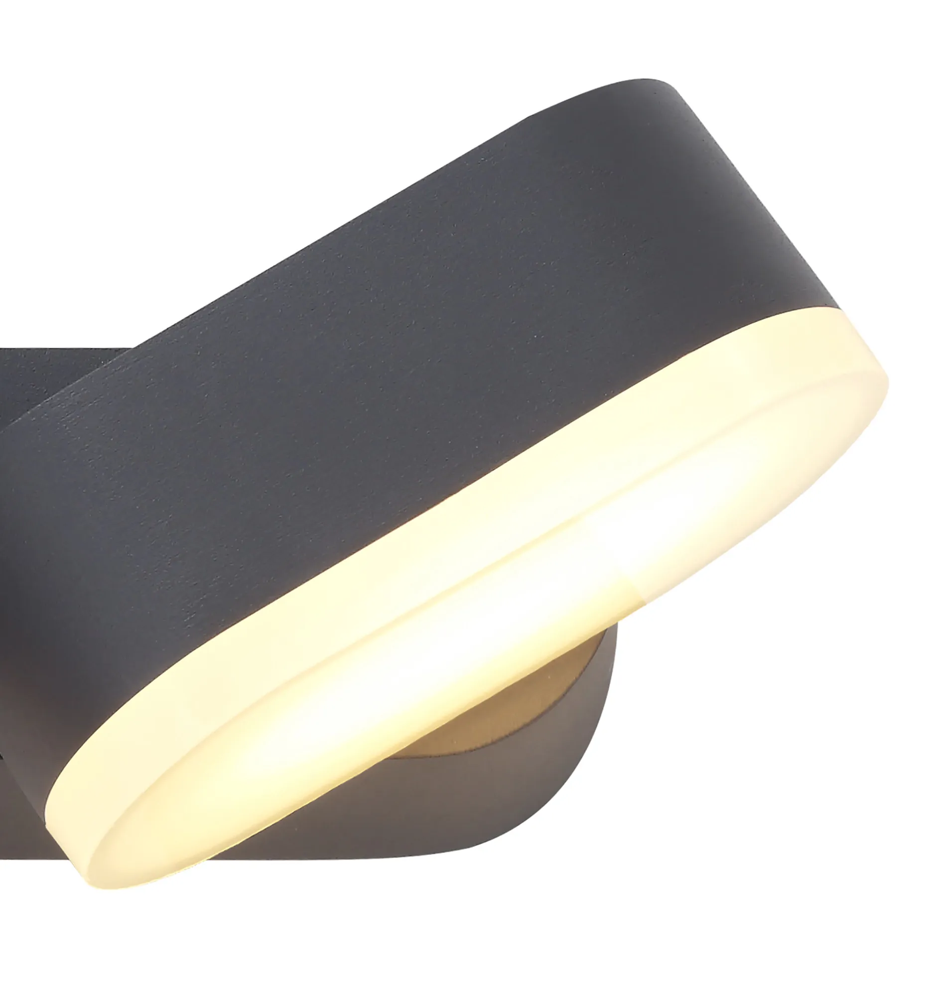 Maine 1/2 Light Adjustable Wall Lamp- Anthracite - Image 11