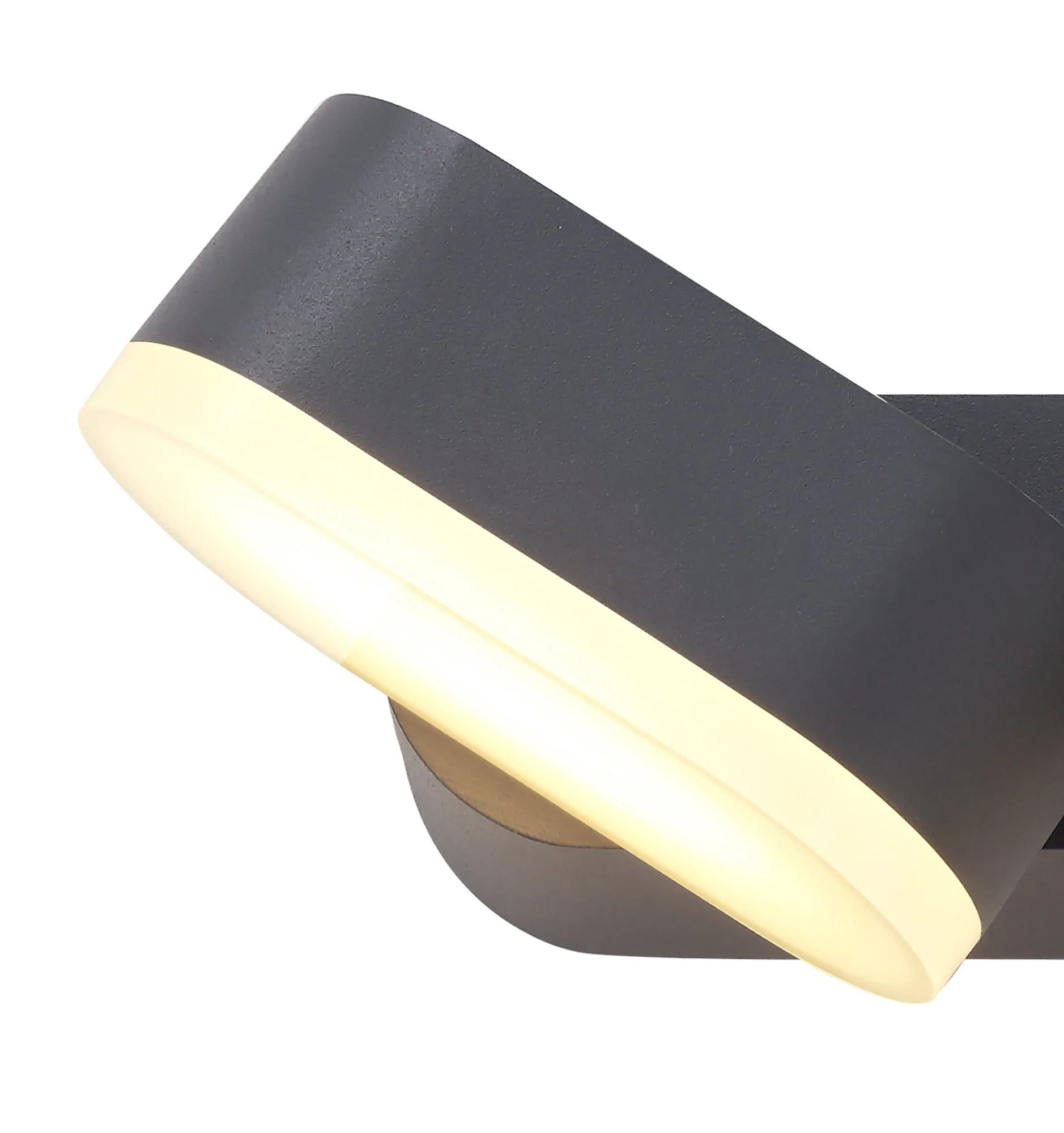 Maine 1/2 Light Adjustable Wall Lamp- Anthracite - Image 2