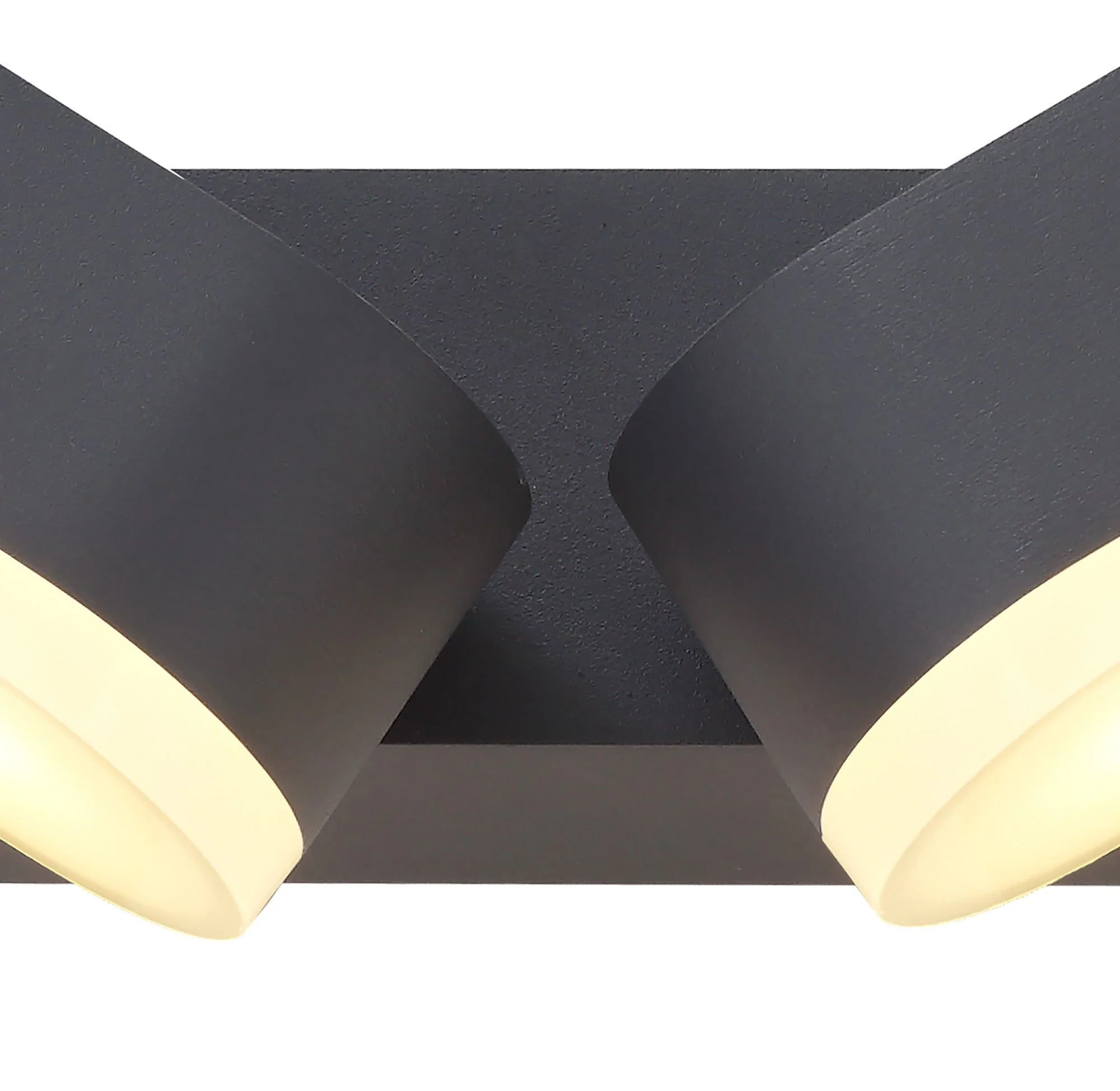 Maine 1/2 Light Adjustable Wall Lamp- Anthracite - Image 3