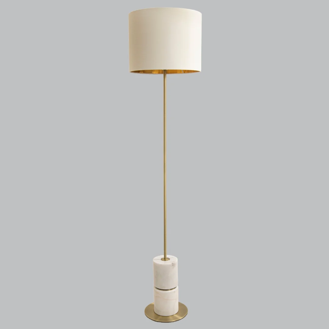 Robyn Floor Lamp - Black/White - Image 2