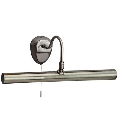Malaga Picture Light - Antique Brass/ Polished Brass Metal - Image 2