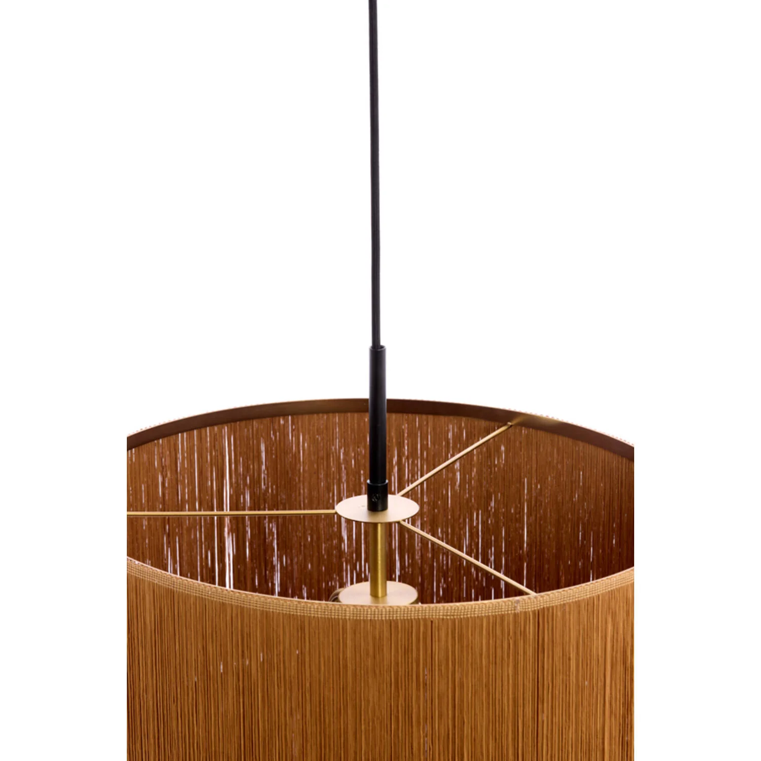 Malaika Hanging Lamp- Brown Finish - Image 3