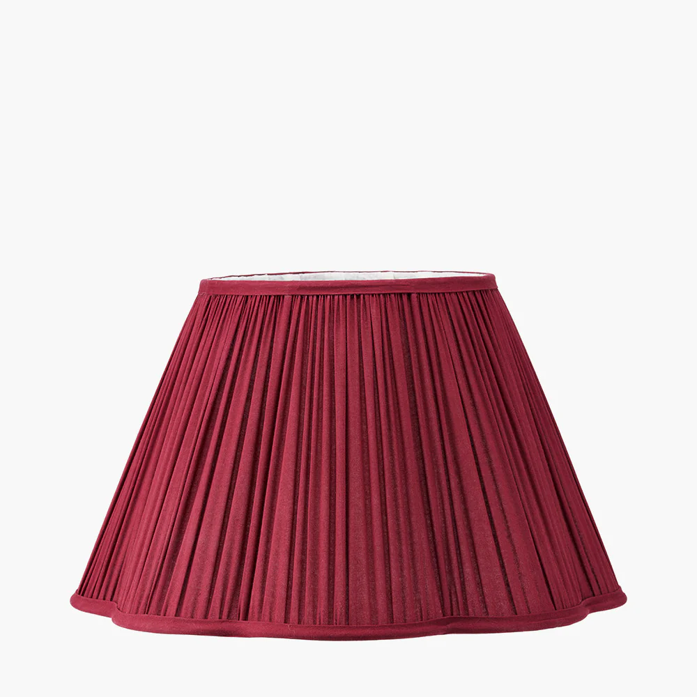 Malia Lamp Shade - Mulberry/Olive Green - Image 10