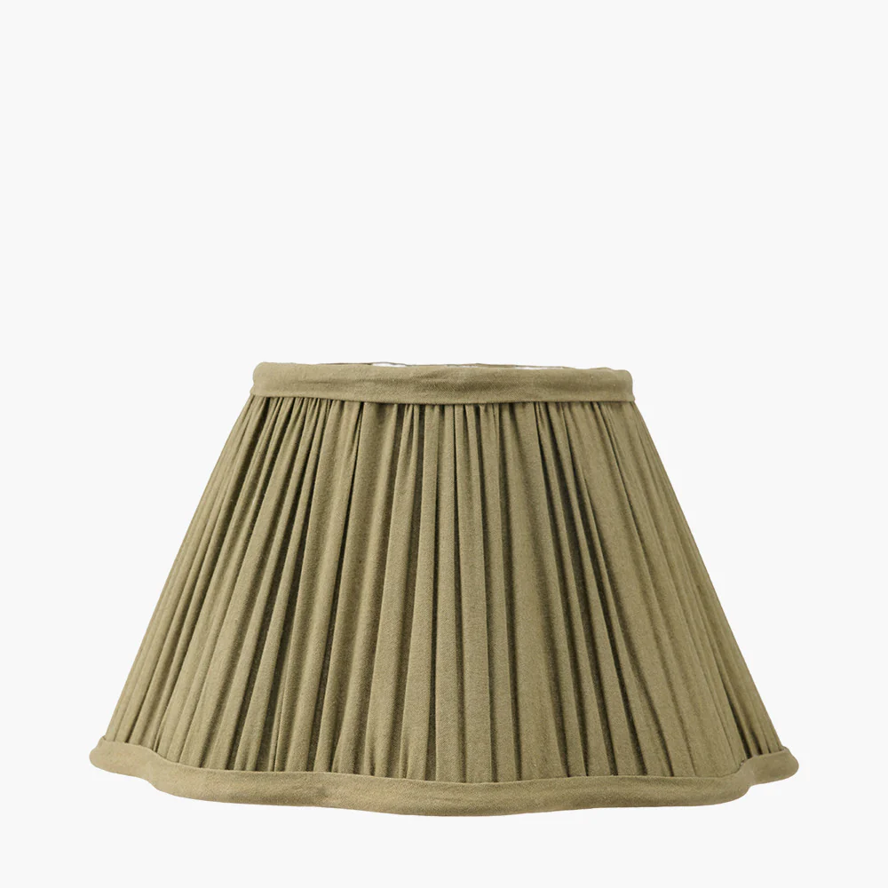 Malia Lamp Shade - Mulberry/Olive Green - Image 3