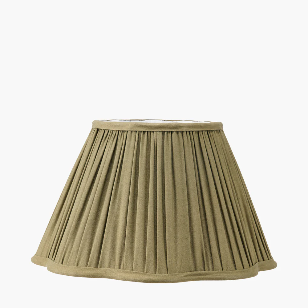 Malia Lamp Shade - Mulberry/Olive Green - Image 5