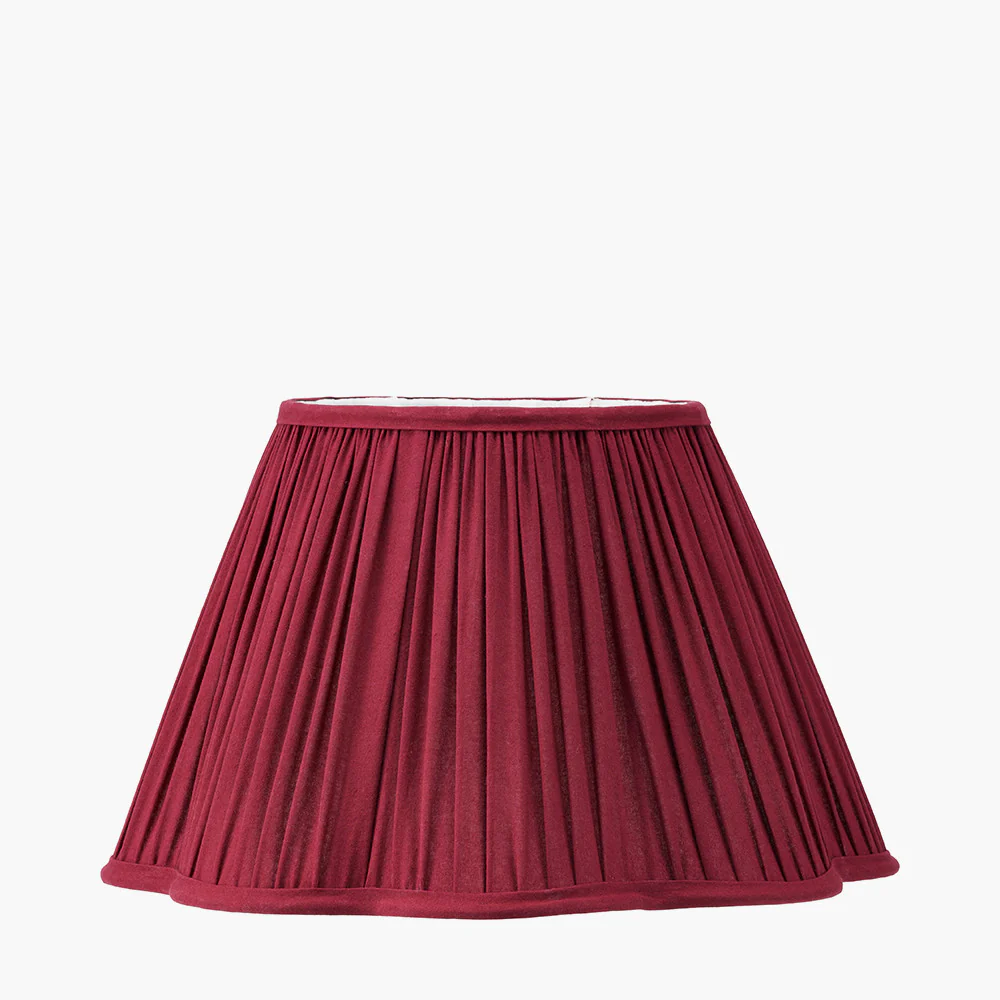 Malia Lamp Shade - Mulberry/Olive Green - Image 6
