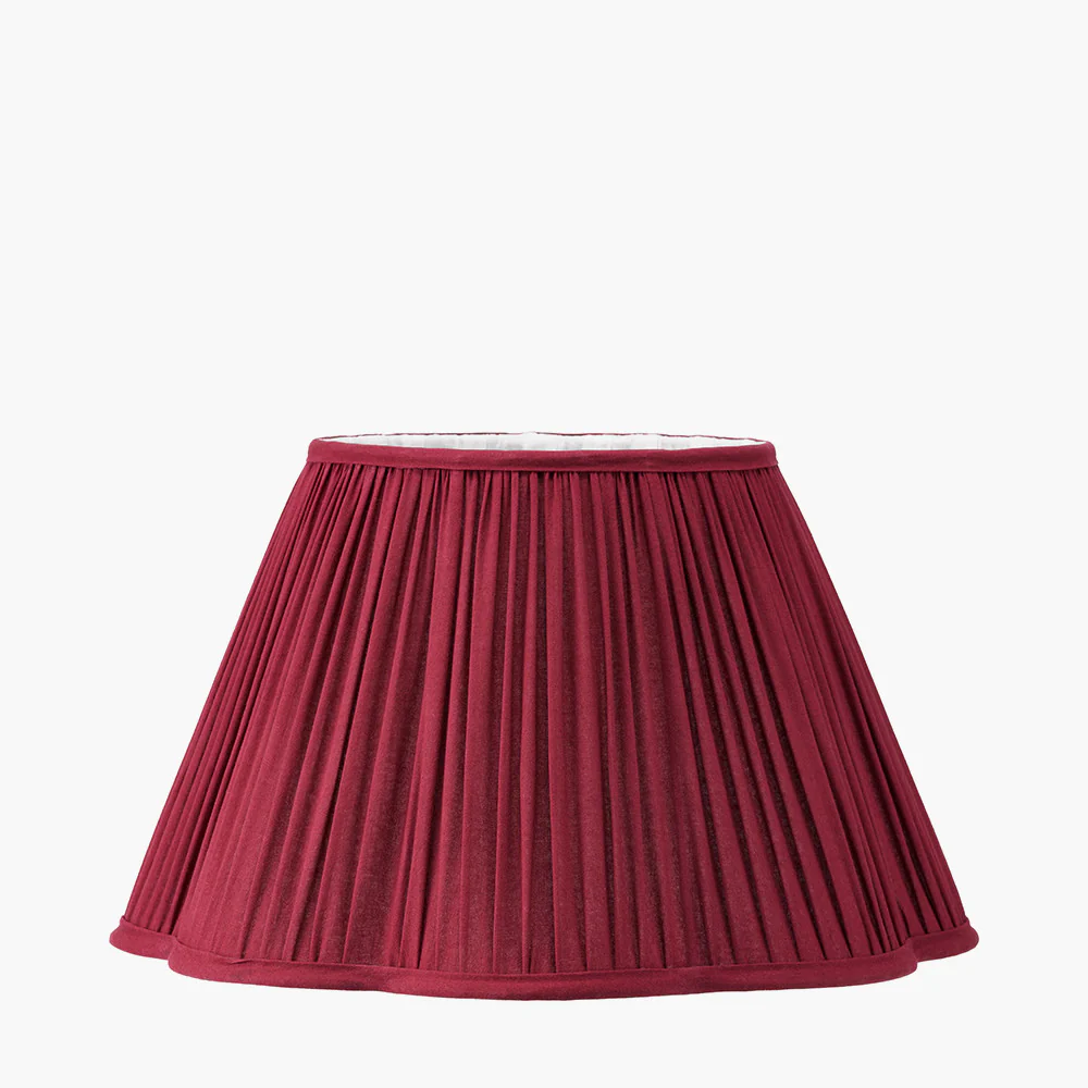 Malia Lamp Shade - Mulberry/Olive Green - Image 8