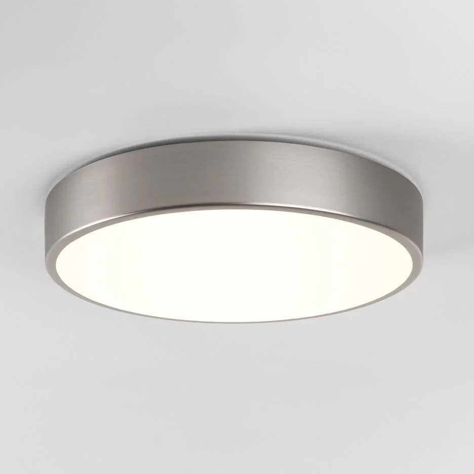 Mallon LED Round Bathroom Ceiling Light IP44 - Bronze/Polished Chrome/Matt Nickel - Image 3