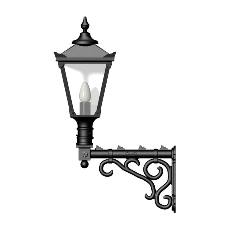 Malvern 1Lt Outdoor Wall Lamp - Cast Iron - Image 13