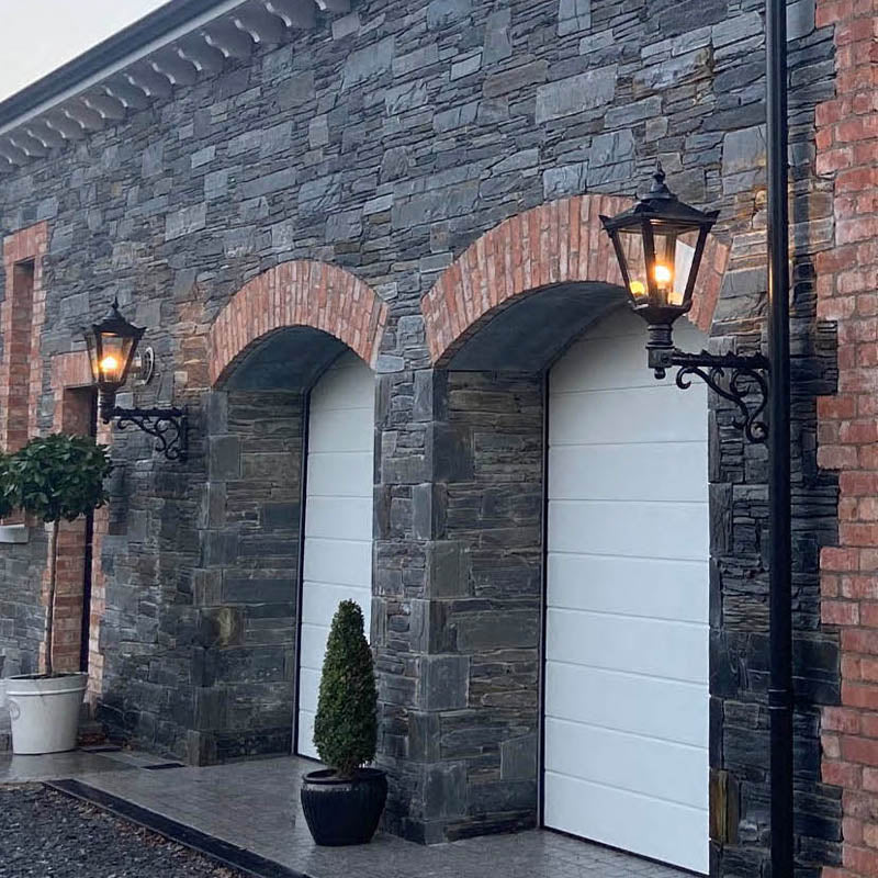 Malvern 1Lt Outdoor Wall Lamp - Cast Iron - Image 5