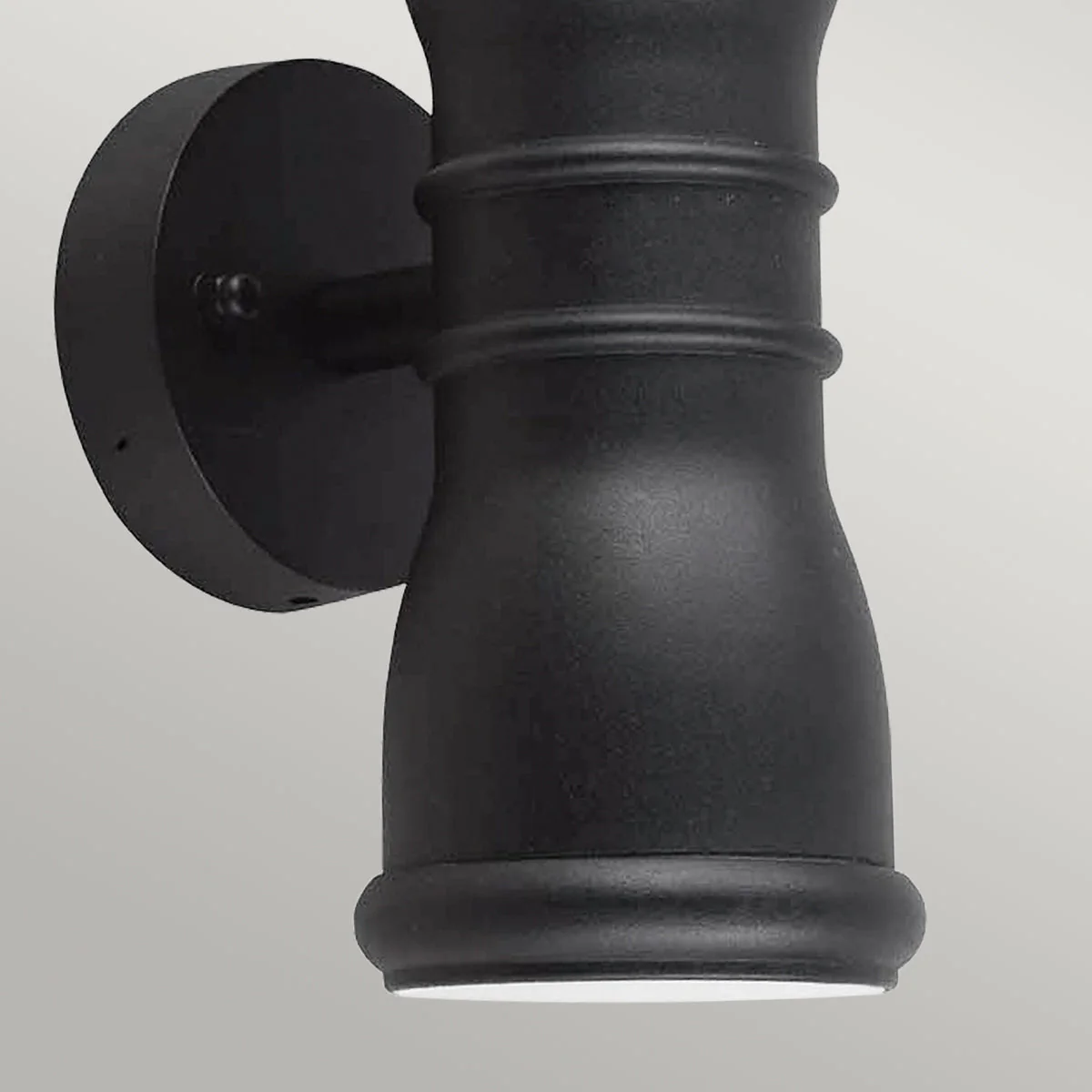 Malvern LED Wall Light - Black Finish - Image 3