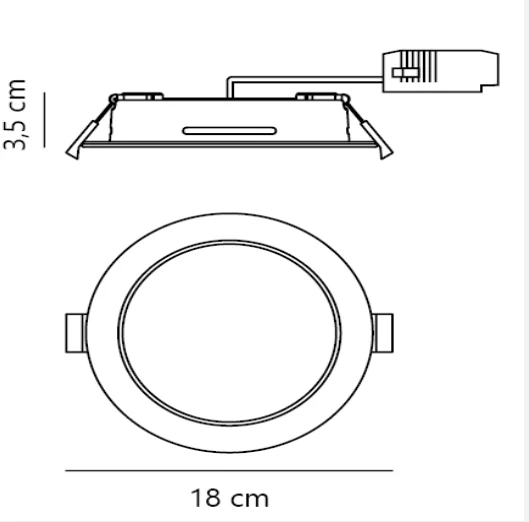 Manacor 12'/18' Downlight - Image 9