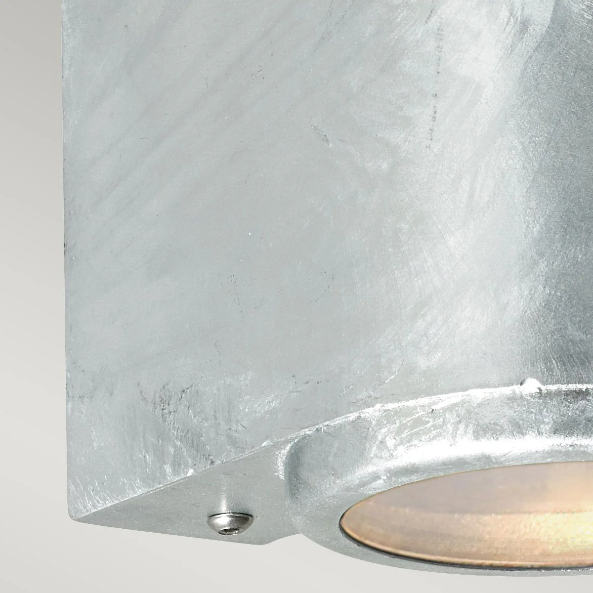 Mandal 1/2Lt Down Wall Light Black/Galvanised GU10 IP44 - Image 20