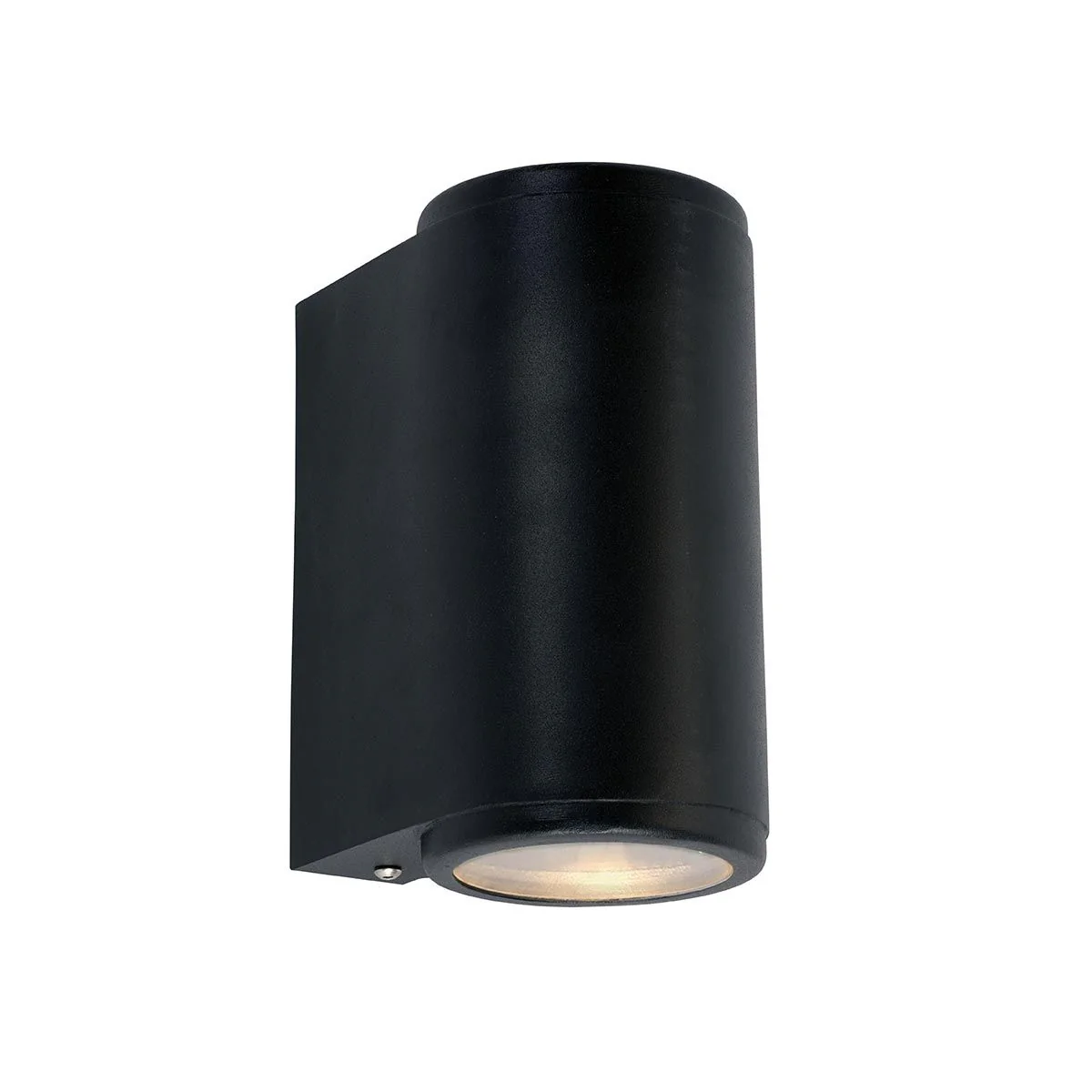 Mandal 1/2Lt Down Wall Light Black/Galvanised GU10 IP44 - Image 3