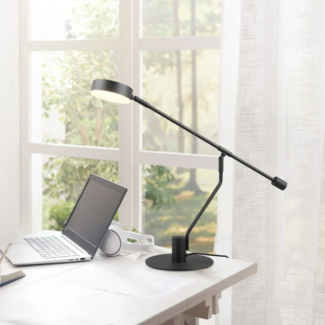 Manduro Task/Reading Table Lamp - White/Black - Image 12