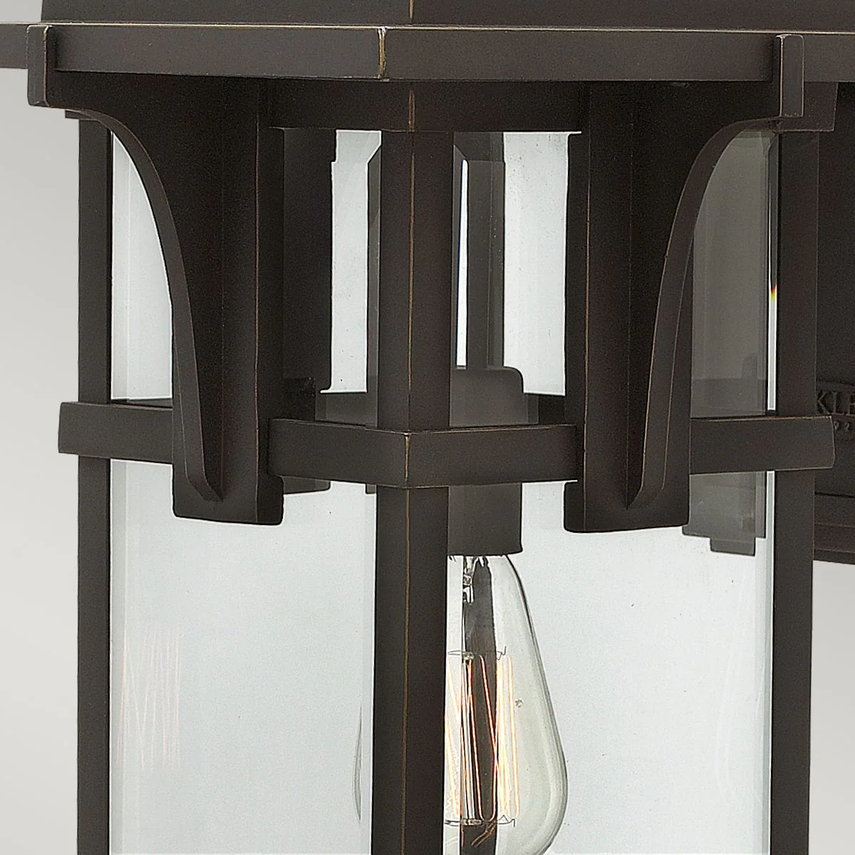 Manhattan 1Lt Small/Medium/Large Outdoor Wall Light - Oil Rubbed Bronze IP44 - Image 13