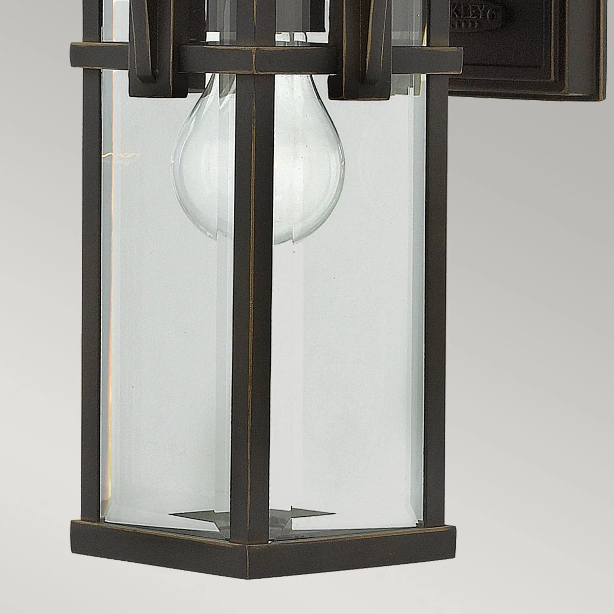 Manhattan 1Lt Small/Medium/Large Outdoor Wall Light - Oil Rubbed Bronze IP44 - Image 4