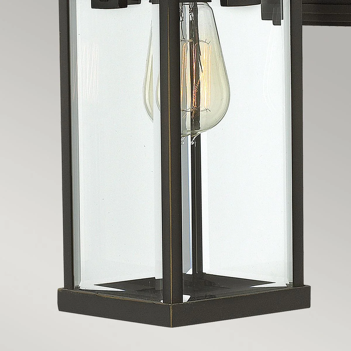 Manhattan 1Lt Small/Medium/Large Outdoor Wall Light - Oil Rubbed Bronze IP44 - Image 7
