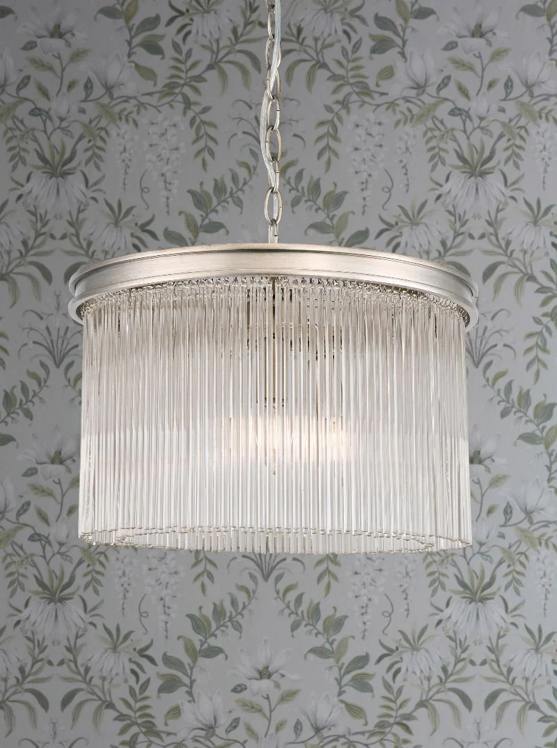 Manon 3Lt Pendant - Champagne Clear Glass - Image 3