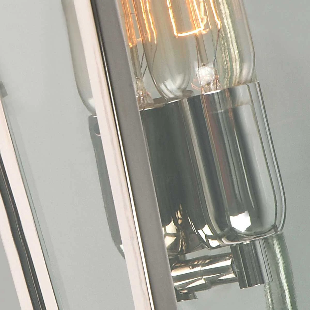Mansion House 1/2Lt Wall Lantern - Aged Brass/Polished Nickel/Verdigris E27 IP44 - Image 11