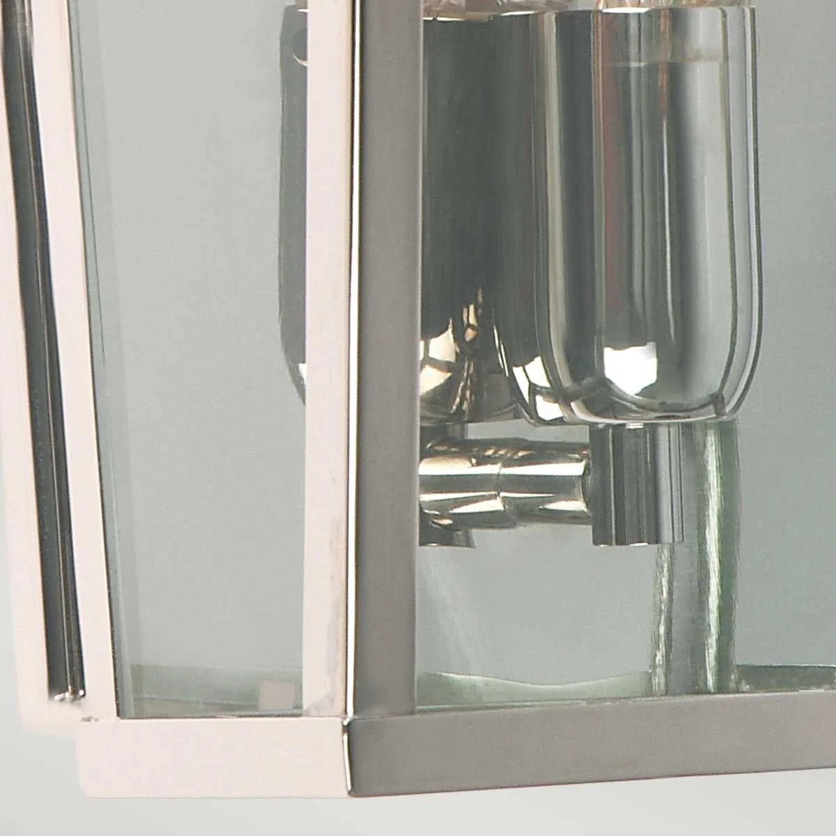 Mansion House 1/2Lt Wall Lantern - Aged Brass/Polished Nickel/Verdigris E27 IP44 - Image 12