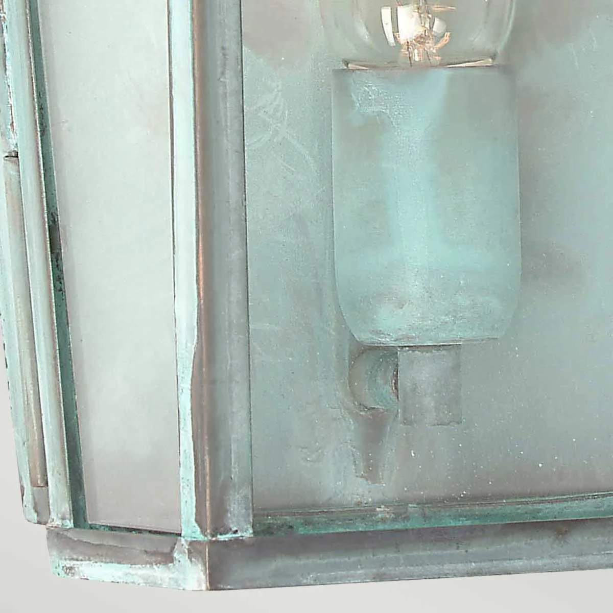 Mansion House 1/2Lt Wall Lantern - Aged Brass/Polished Nickel/Verdigris E27 IP44 - Image 17