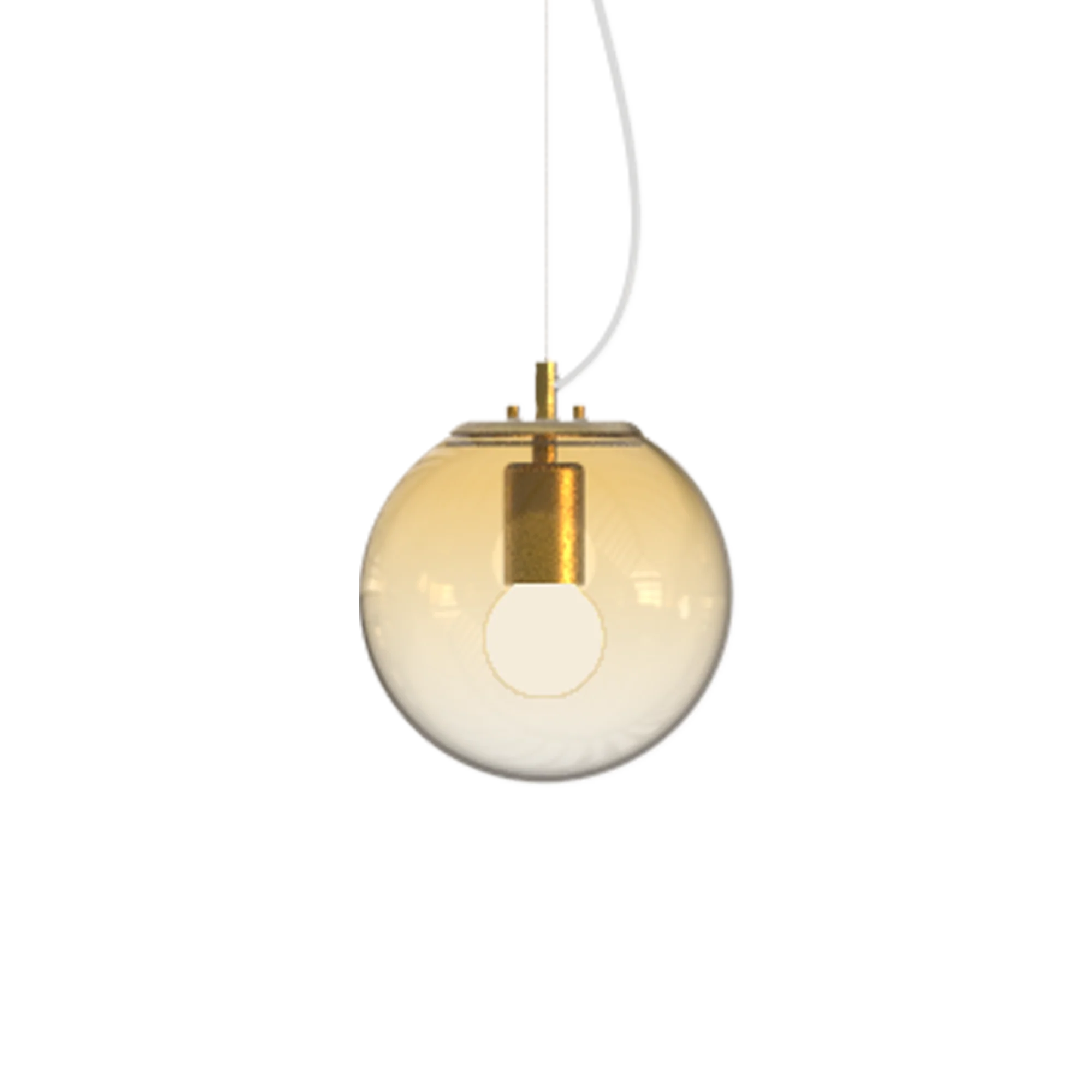 Mapa Single Pendant - Amber/ Faded Opal - Image 2