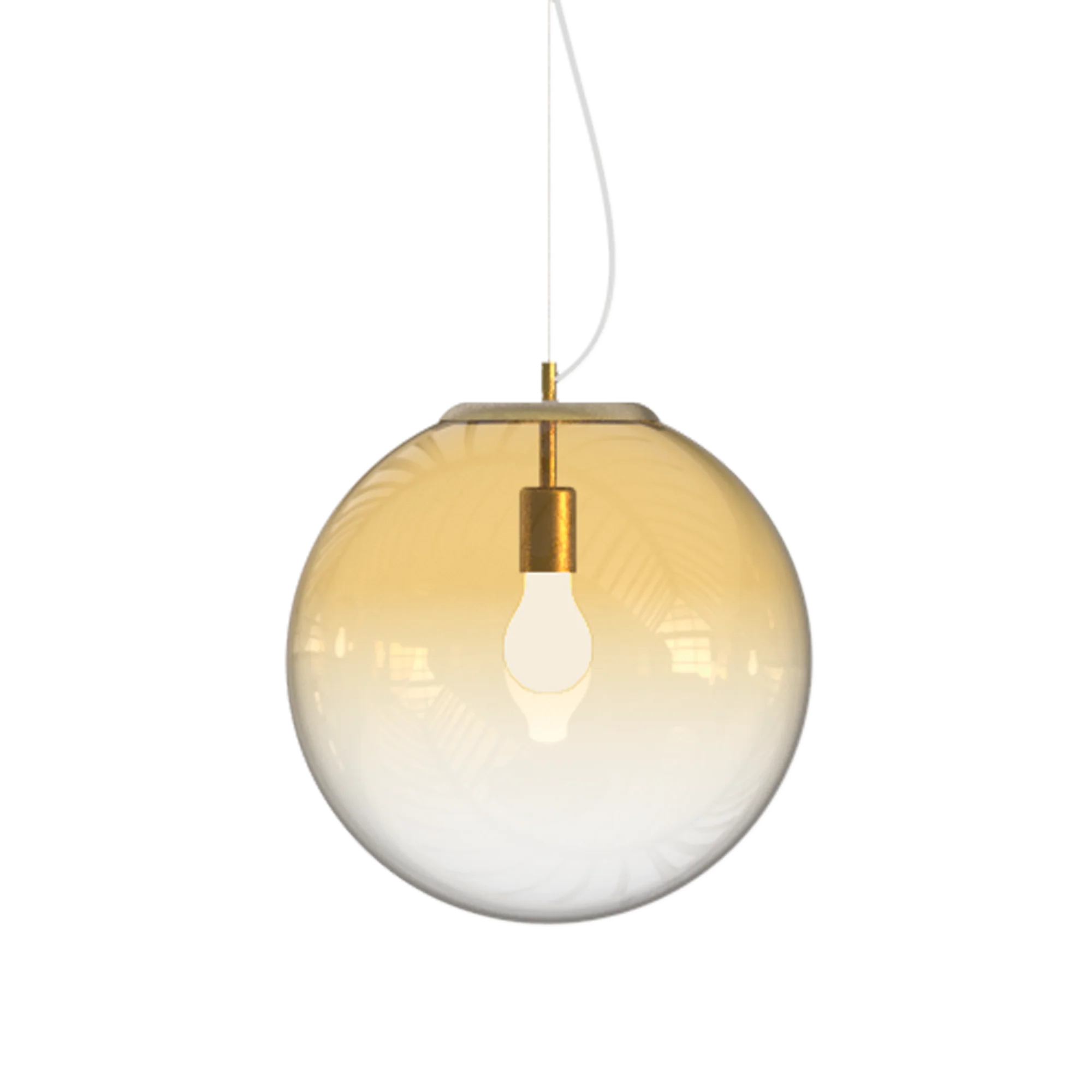 Mapa Single Pendant - Amber/ Faded Opal - Image 5