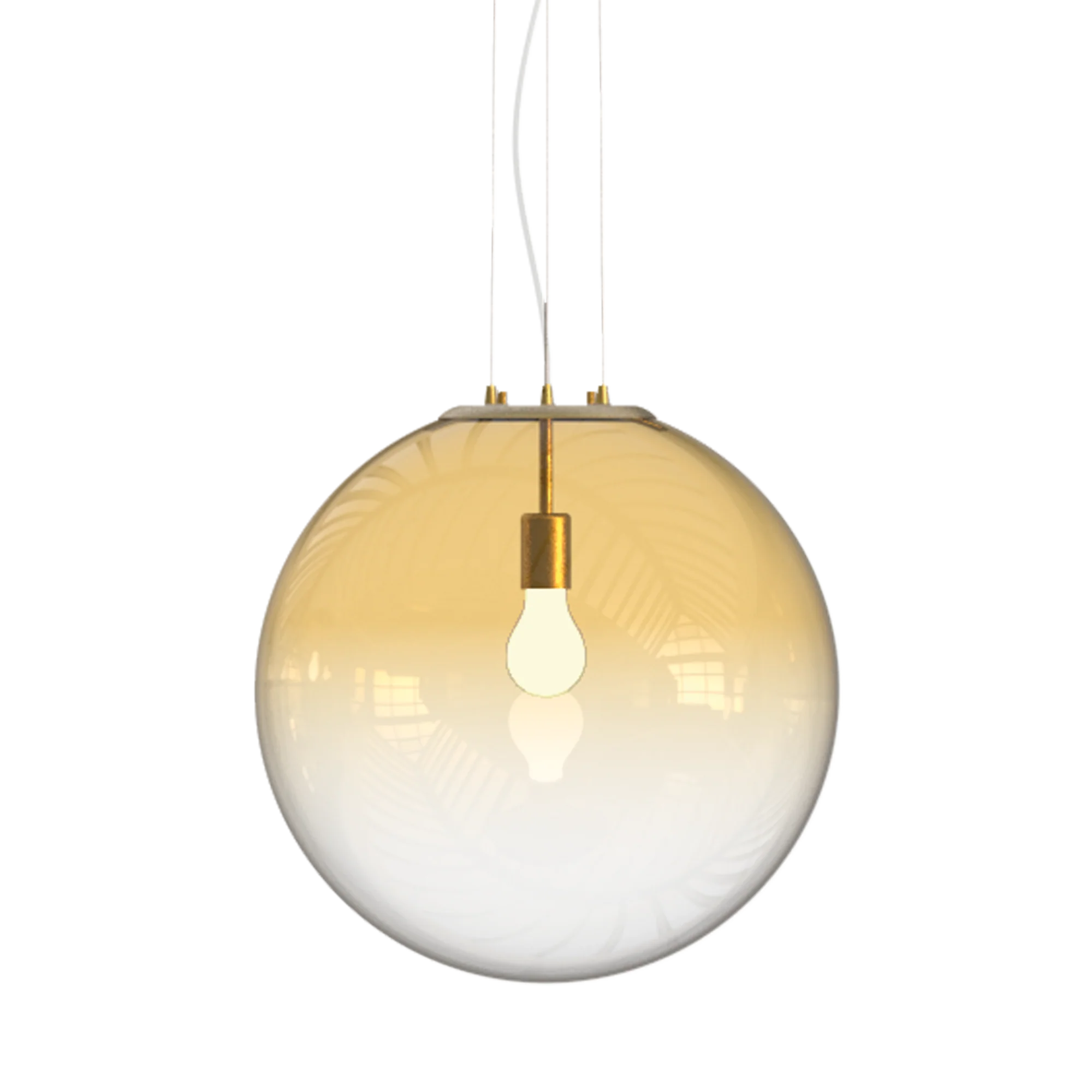 Mapa Single Pendant - Amber/ Faded Opal - Image 7