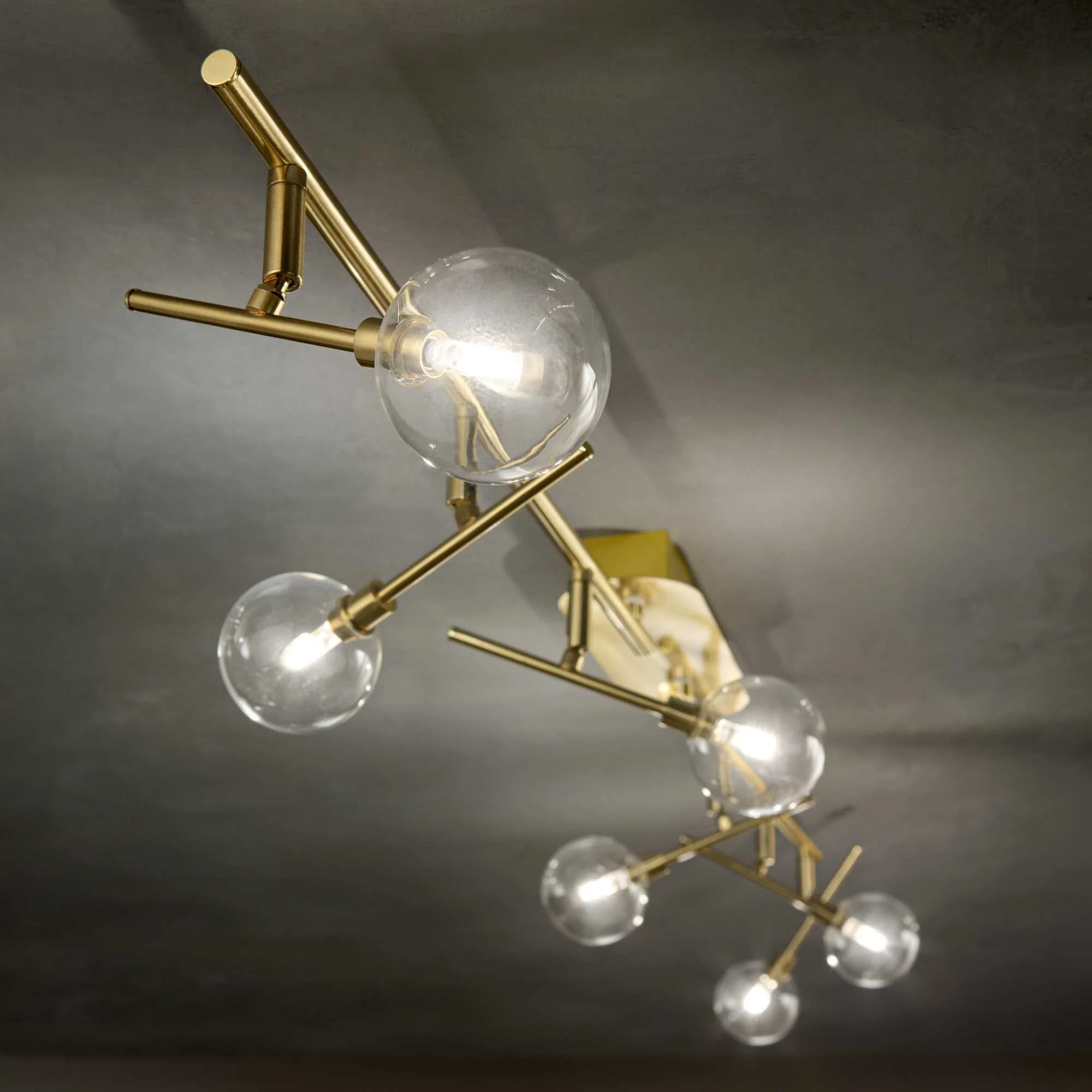 Maracas Flush Light - Brass Finish - Image 2